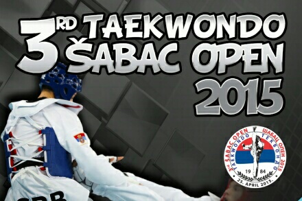 Tekvondo takmičenje Šabac open 2015